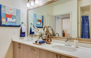 Dual sink vanities*